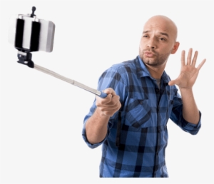 Free Icons Png - Man Taking Selfie Png #779431