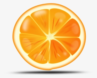Orange Clipart Orange Slice - Orange Png Vector #779621