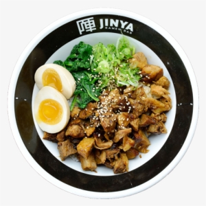Slow-braised Pork Chashu, Spinach, Green Onion, Seasoned - Boiled Egg #779777