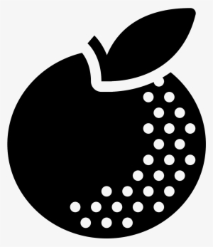 Orange Filled Icon - Plate #779882