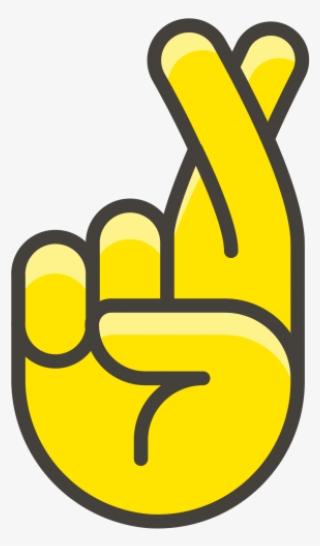 Crossed Fingers Emoji - Finger Crossed Emoji #7700292