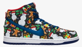 Nike Concepts X Sb Dunk Pro High 'ugly Christmas Sweater' - Nike Sb Ugly Christmas Sweater #7700722