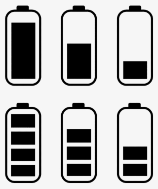 Battery Power Black Mobile Phone Png And Psd - Mobile Phone #7701342