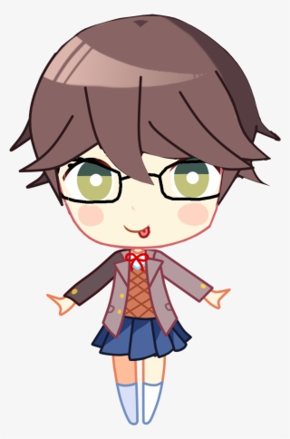 Funiz Meh - Doki Doki Literature Club Png Chibis #7701513