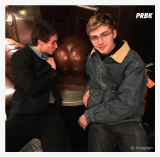 13 Reasons Why - Brandon Flynn And Miles Heizer #7702011