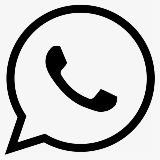 Download - Whatsapp Icon White Vector #7702598