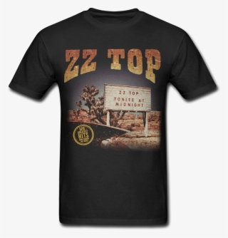 Tonight At Midnight Tee - Zz Top Live Greatest Hits From Around #7702720