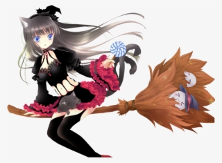 Halloween Anime Png - Neko Halloween Anime #7702819