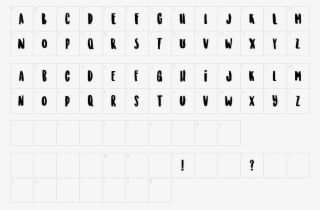 Character Map - Sunrise International Demo #7703372