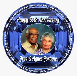 Anniversary Blue - Circle #7704005