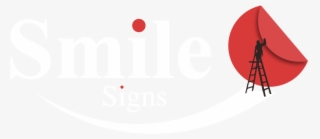 Smile Signs Logo White - Circle #7705152 Smile Signs Logo White - Circle #7705152