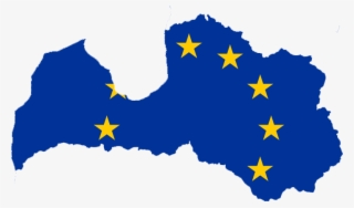 Flag-map Lv Eu - Capital Of Latvia Map #7705526
