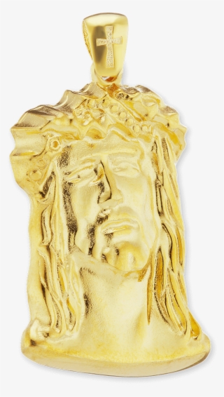 Sterling Silver Face Of Jesus Pendant - Locket #7706066