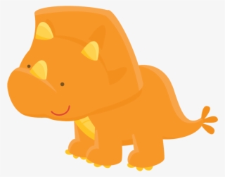 Dinosaurs Clipart Long Neck Dinosaur - Desenho Dinossauro Cute Png #7706102