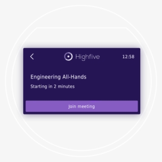Tap To Join Meetings Ui - Electric Blue #7706199