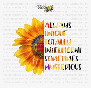 Autism Awareness - Sunflower Png #7706770