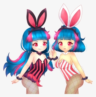 Some More Artsu~ Mint And Vanilla From Maplestory 2 - Maplestory 2 Bunny Girl #7707988
