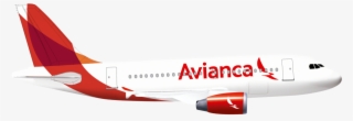 Airbus A318 - Avião Avianca Png #7708985