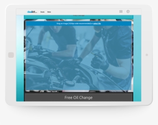 Add Your Own Hero Image That Reflects Your Brand And - Tablet Computer #7709116