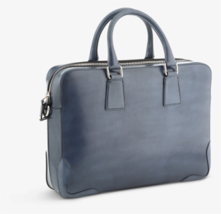 Italian Leather Briefcase With Shoulder Strap-avio - Briefcase #7709680