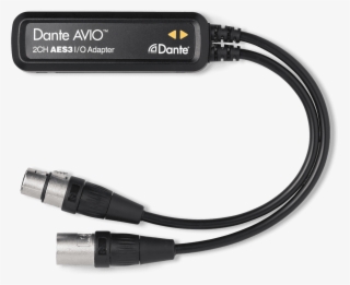 Dante Avio Adapters Adp Aes3 Au 2x2 - Audinate Adp Aes3 Au #7709951