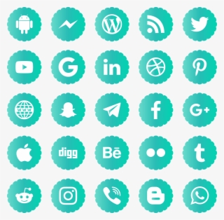 Download Social Media Icons Svg Eps Png Psd Ai Vector - Social Media Red Icon #7710142