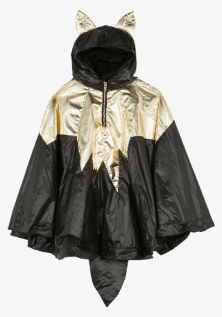 Black Fox Poncho - Cape #7710996