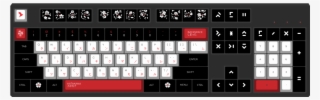 Amerikana By Marius 104-key Custom Mechanical Keyboard - Minimal Keycap Set #7710997