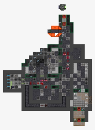 Abandoned Mining Station - Floor Plan #7712698