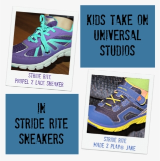 Kids Take Universal Studios In Stride Rite Sneakers - Sneakers #7712908
