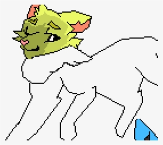 Ninetails Unfinished Art - Domestic Short-haired Cat #7713843