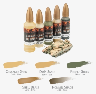 Desert Rats Paint Set - Dak Sand Vallejo #7714757
