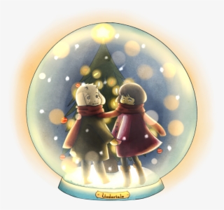 1024 X 1066 4 - Frisk And Asriel Christmas #7714823