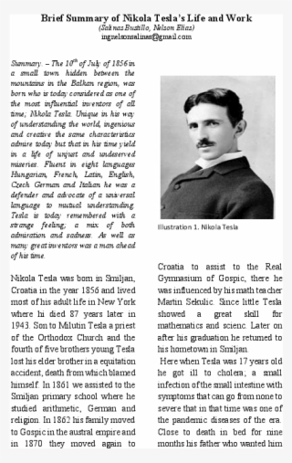 Pdf - Nikola Tesla #7714912