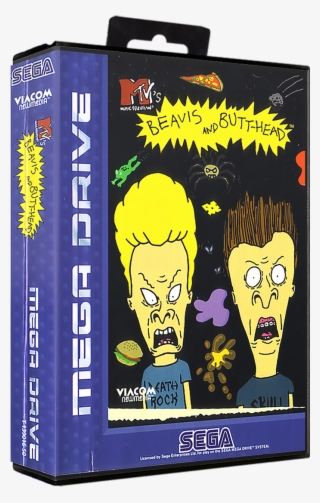 Beavis And Butt-head - Beavis And Butthead Mega Drive #7715585