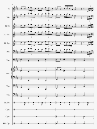 Kazoztky Kick Sheet Music Composed By Music By Mike - Mom Isn T Home Flute Music #7716451