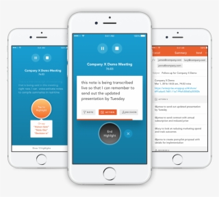 Automatically Summarize Client Meetings And Follow-up - Iphone - Free 