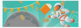 Banner Outer Space Party - Illustration #7717039