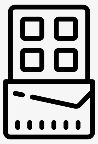 Barra De Chocolate Icon - Select All Icon Svg #7717563