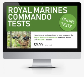 Online Interactive Royal Marines Commando Practice - Royal Marine Psychometric Test #7717963