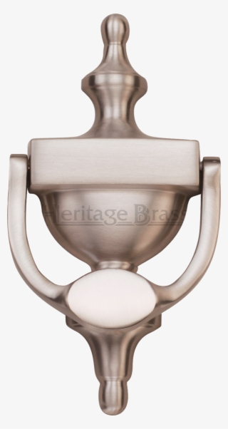 Urn Door Knocker 152mm 6 Inch Satin Nickel - Door Knocker #7717994