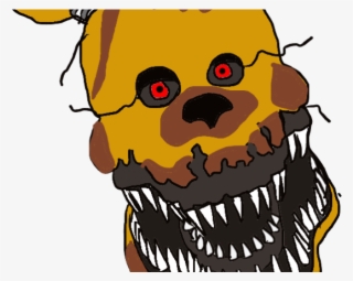 Nightmare Clipart Fredbear #7718459