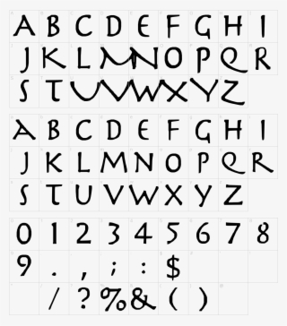 Slayer Font - Number #7719416