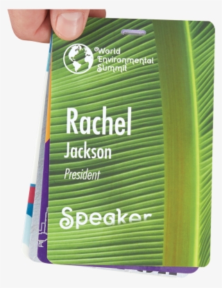 Customized Event Badges - Plastic #7720505