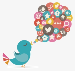 Information Media Twitter Creative Euclidean Vector #7721837