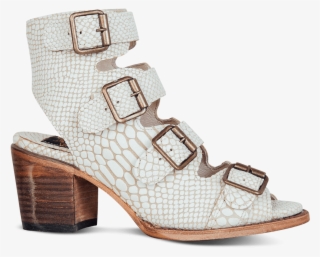 Quail In White Snake Quail In White Snake - Sandal #7722036