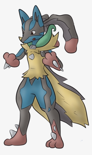 Gamefreakdx Lucario Mega Evolution By Gamefreakdx-d7fhy65 - Lucario An Evolution #7722238