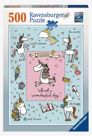 Unicornios Caricaturas - Pferde Puzzle 500 Teile #7724397