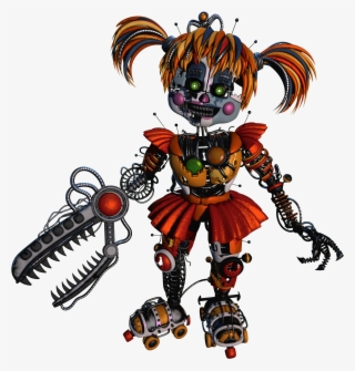 Fivenightsatfreddys - Fnaf Scrap Baby Full Body #7725553