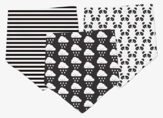 Kawaii Bandana Bibs 3-pack - Heart #7725928